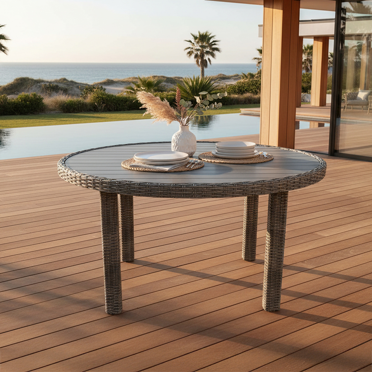 48" ROUND UNIVERSAL DINING TABLE